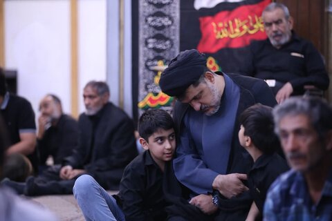 تصاویر| مراسم عزاداری شب پنجم محرم در آستان مقدس سیدعلاالدین حسین(ع)