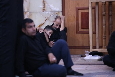 تصاویر| مراسم عزاداری شب پنجم محرم در آستان مقدس سیدعلاالدین حسین(ع)