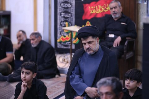 تصاویر| مراسم عزاداری شب پنجم محرم در آستان مقدس سیدعلاالدین حسین(ع)