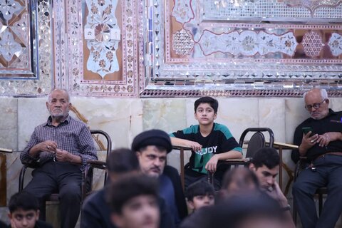 تصاویر| مراسم عزاداری شب پنجم محرم در آستان مقدس سیدعلاالدین حسین(ع)