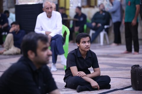 تصاویر| مراسم عزاداری شب پنجم محرم در آستان مقدس سیدعلاالدین حسین(ع)