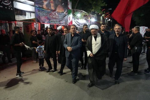 تصاویر/ برگزاری آیین عزاداری شب‌های محرم در سطح شهرستان ارومیه