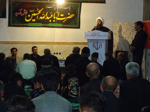 تصاویر/ سوگواری ماه محرم در روستای آغداش شهرستان چهاربرج