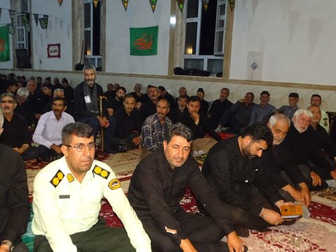 تصاویر/ سوگواری ماه محرم در روستای آغداش شهرستان چهاربرج
