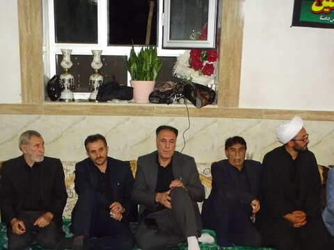 تصاویر/ سوگواری ماه محرم در روستای آغداش شهرستان چهاربرج