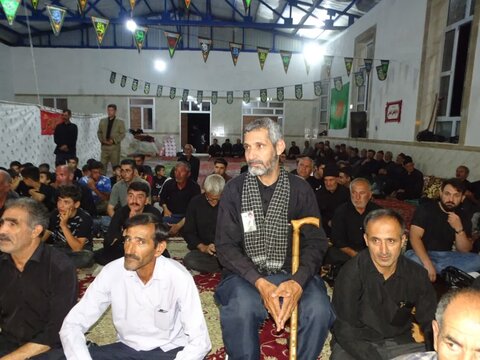 تصاویر/ سوگواری ماه محرم در روستای آغداش شهرستان چهاربرج