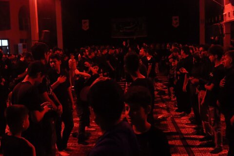تصاویر/ مراسم سوگواری شب پنجم محرم در شاهین دژ