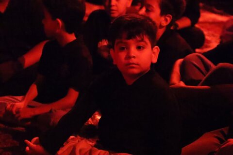 تصاویر/ مراسم سوگواری شب پنجم محرم در شاهین دژ