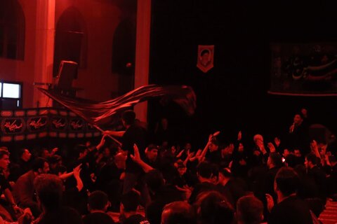 تصاویر/ مراسم سوگواری شب پنجم محرم در شاهین دژ