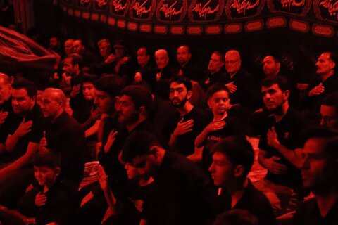 تصاویر/ مراسم سوگواری شب پنجم محرم در شاهین دژ