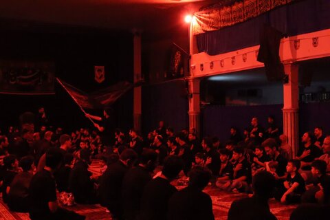 تصاویر/ مراسم سوگواری شب پنجم محرم در شاهین دژ