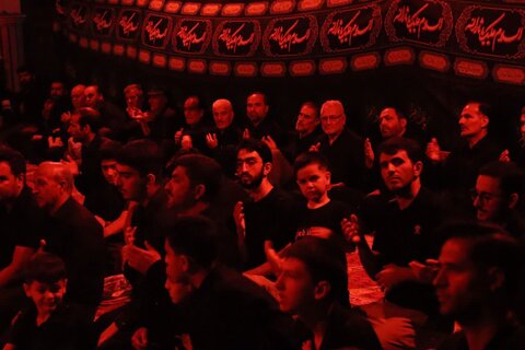 تصاویر/ مراسم سوگواری شب پنجم محرم در شاهین دژ