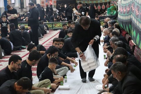 تصاویر/ مراسم سوگواری شب پنجم محرم در شاهین دژ