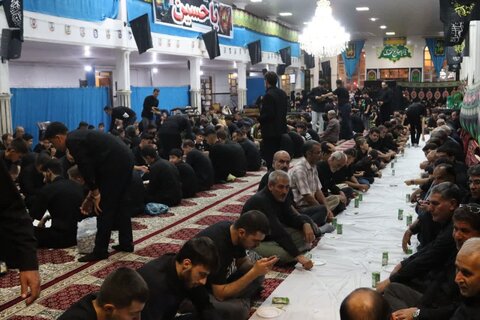 تصاویر/ مراسم سوگواری شب پنجم محرم در شاهین دژ