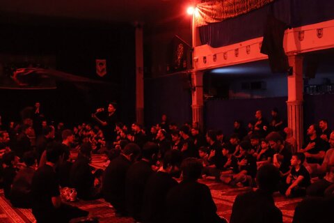 تصاویر/ مراسم سوگواری شب پنجم محرم در شاهین دژ
