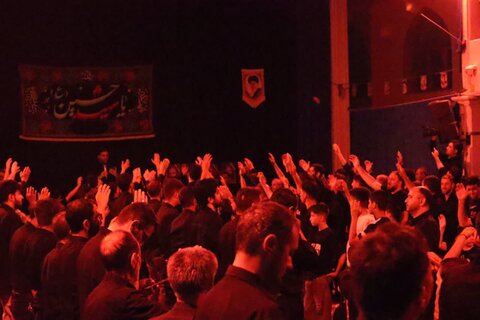 تصاویر/ مراسم سوگواری شب پنجم محرم در شاهین دژ