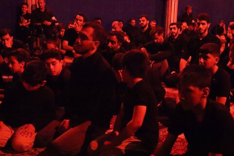 تصاویر/ مراسم سوگواری شب پنجم محرم در شاهین دژ
