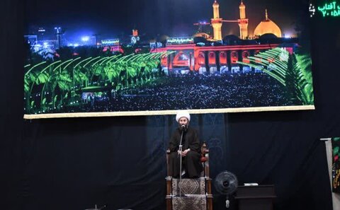 تصاویر / مراسم سوگواری ماه محرم در شهرک ولی‌عصر(عج) خوی