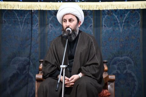 تصاویر / مراسم سوگواری ماه محرم در شهرک ولی‌عصر(عج) خوی