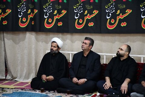 تصاویر / مراسم سوگواری ماه محرم در شهرک ولی‌عصر(عج) خوی