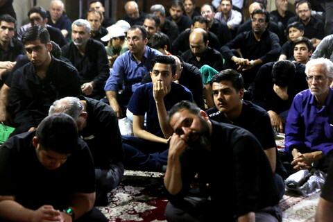 تصاویر / مراسم عزاداری دهه اول محرم در هیئت رهپویان وصال اصفهان