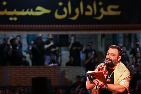 تصاویر/ عزاداری دهه اول محرم در هیئت خادم الرضا قم