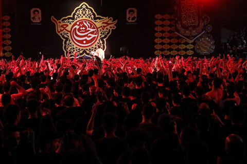 تصاویر/ عزاداری دهه اول محرم در هیئت خادم الرضا قم