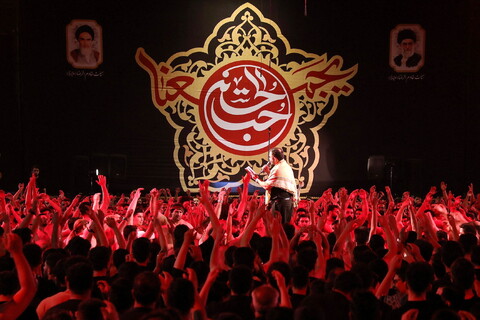 تصاویر/ عزاداری دهه اول محرم در هیئت خادم الرضا قم