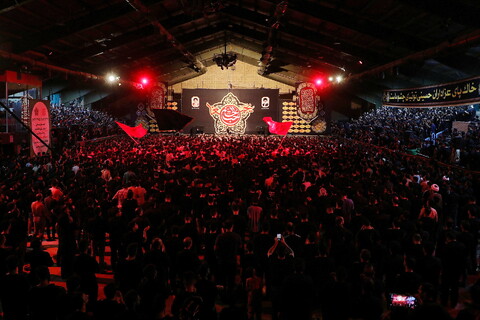 تصاویر/ عزاداری دهه اول محرم در هیئت خادم الرضا قم