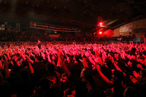 تصاویر/ عزاداری دهه اول محرم در هیئت خادم الرضا قم