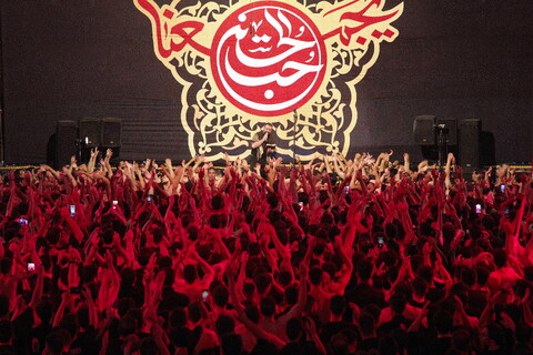 تصاویر/ عزاداری دهه اول محرم در هیئت خادم الرضا قم