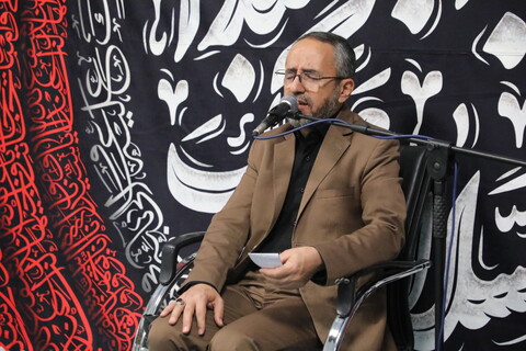 تصاویر/ مراسم سوگواری ایام دهه اول محرم در دفتر نماینده ولی فقیه در آذربایجان غربی