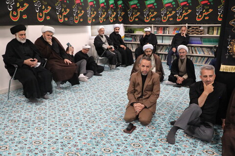 تصاویر/ مراسم سوگواری ایام دهه اول محرم در دفتر نماینده ولی فقیه در آذربایجان غربی