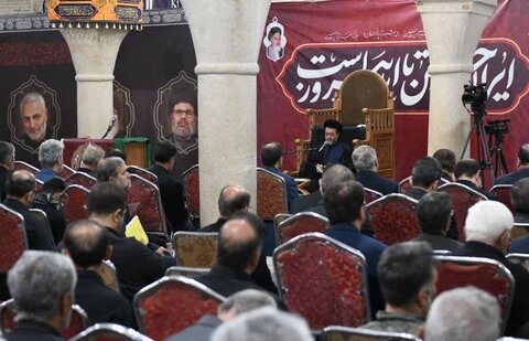 تصاویر| حضور نوجوانان و هیئت عزاداری حضرت علی اکبر(ع) قشقایی ها در مراسم عزاداری به میزبانی نماینده ولی فقیه در فارس