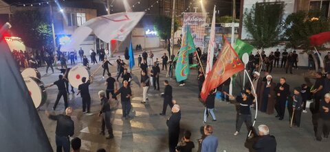 تصاویر/ عزاداری مردم شهرستان شوط برای امام حسین  (ع)