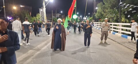 تصاویر/ عزاداری مردم شهرستان شوط برای امام حسین  (ع)