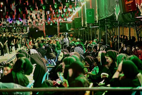 تصاویر/ عزاداری مردم شهرستان شوط برای امام حسین  (ع)