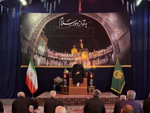 تصاویر/ عزاداری شب های محرم در حسینیه هلال رضوی ارومیه