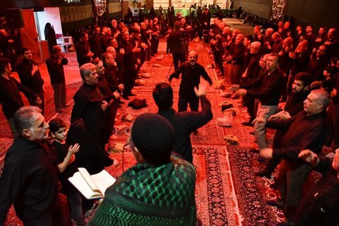 تصاویر/ عزاداری شب های محرم در حسینیه هلال رضوی ارومیه
