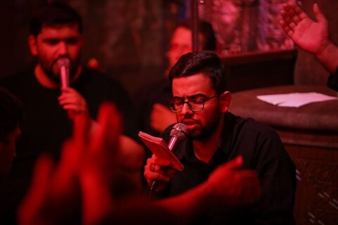 برگزاری مراسم عزاداری حضرت سیدالشهدا(ع) در هیئت رزمندگان اسلام یزد