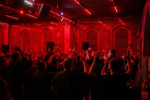 برگزاری مراسم عزاداری حضرت سیدالشهدا(ع) در هیئت رزمندگان اسلام یزد