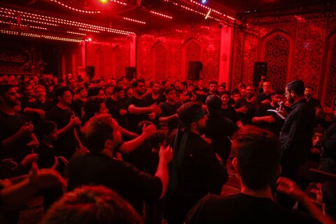 برگزاری مراسم عزاداری حضرت سیدالشهدا(ع) در هیئت رزمندگان اسلام یزد