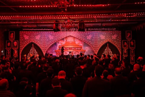 برگزاری مراسم عزاداری حضرت سیدالشهدا(ع) در هیئت رزمندگان اسلام یزد