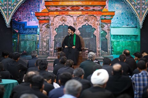 برگزاری مراسم عزاداری حضرت سیدالشهدا(ع) در هیئت رزمندگان اسلام یزد