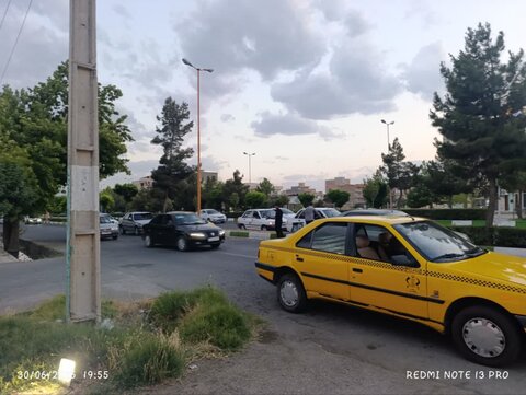 تصاویر/ ایستگاه صلواتی موکب ابناء الحیدر مدرسه علمیه امام علی علیه السلام شهرستان سلماس