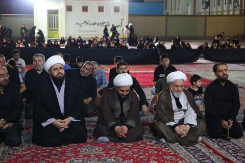 تصاویر / حضور امام جمعه اسدآباد در در هیئت‌های مذهبی