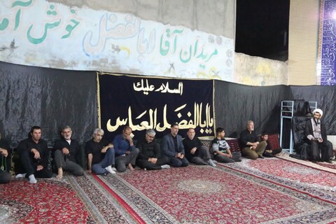 تصاویر / حضور امام جمعه اسدآباد در در هیئت‌های مذهبی