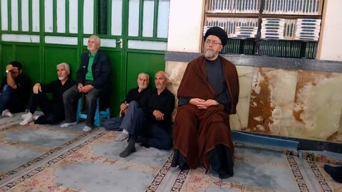 تصاویر / حضور امام جمعه میانه در هیات ثارالله میانه