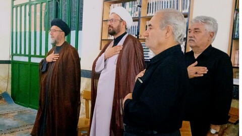 تصاویر / حضور امام جمعه میانه در هیات ثارالله میانه