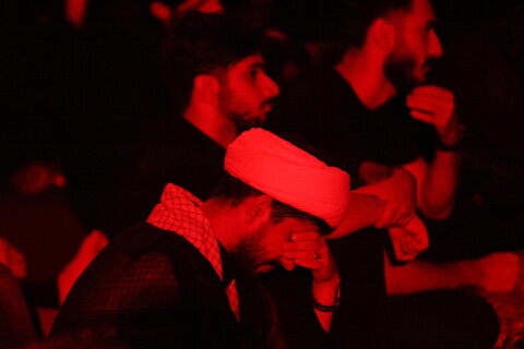 تصاویر/ عزاداری دهه اول محرم هیئت متوسلین به حضرت علی اصغر(ع) در مجموعه خانه مهندس قم